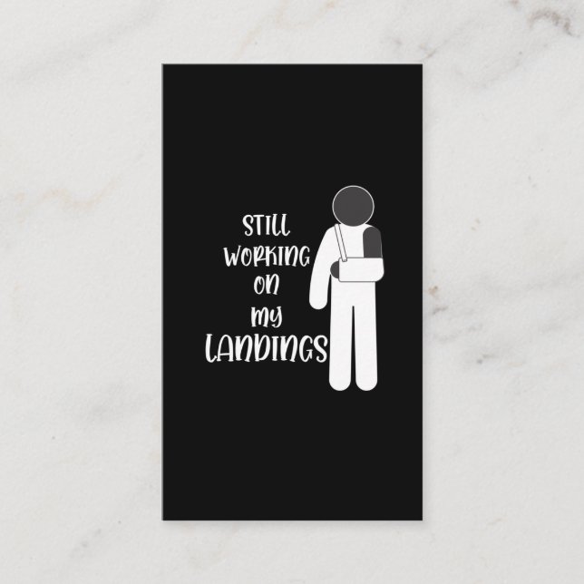 Cartão De Visita Braço Quebrado Fica Bem, Garoto Do Puniman (Frente)