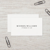 Branco moderno minimalista profissional