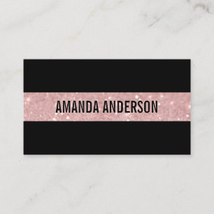 Cartão de visita brilhante brilhante Na moda cor-d