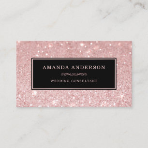 Cartão de visita brilhante brilhante Na moda cor-d