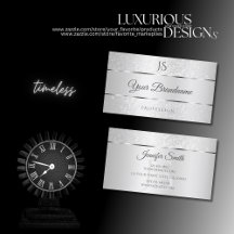 Brilhante de Prata Leve e Brilhante e Iniciais