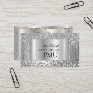 Cartão De Visita Brocas PMU Microblading Henna Salon