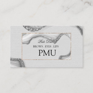 Cartão De Visita Brocas PMU Microblading Henna Salon