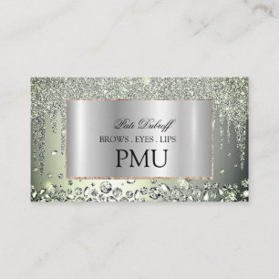 Cartão De Visita Brocas PMU Microblading Henna Salon