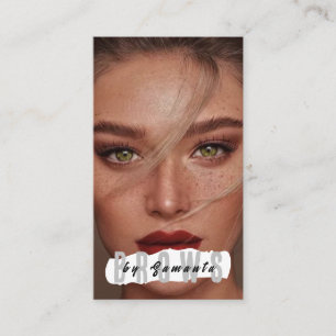 Cartão De Visita Brows Aftercare PMU Microblading Henna Salon Busin