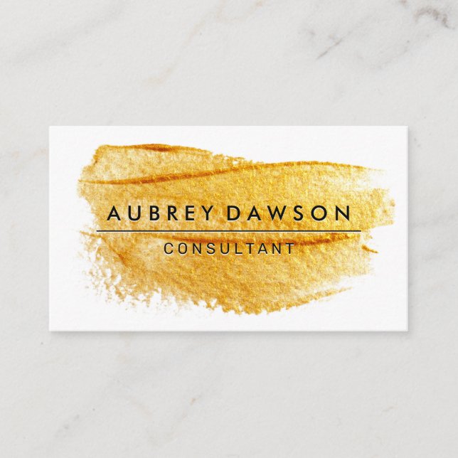 Cartão De Visita Bruto Artístico (Frente)