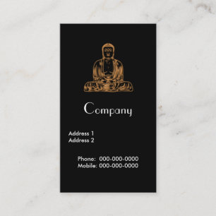 Cartão De Visita Buda