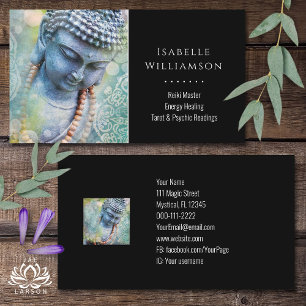 Cartão De Visita Buda Zen Reiki Yoga Meditação Sagrado Espiritual