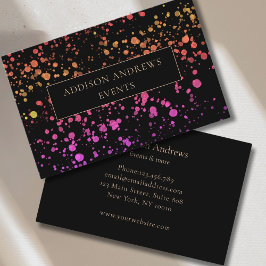 Cartão De Visita Bunte Kleckse