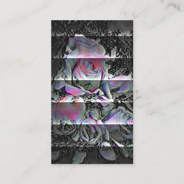 Cartão De Visita Buquê Techno (Frente)