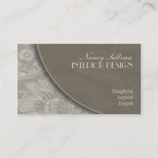 Cartão De Visita Burlington (Frente)