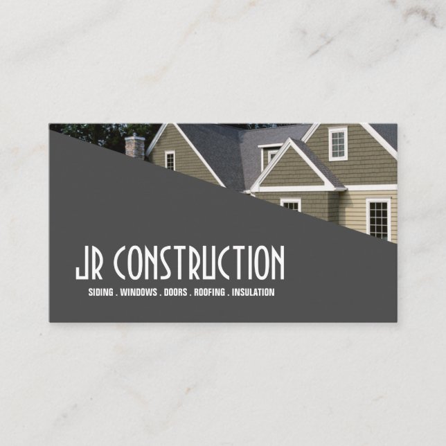 CARTÃO DE VISITA BUSINAS DE INSULAÇÃO DE TELHADO DAS PORTAS WINDOWS (Frente)