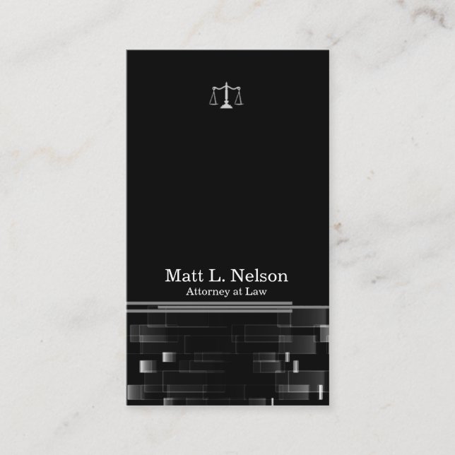 Cartão De Visita business_attorney (Frente)