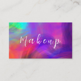 Cartão De Visita Business card with a bright background