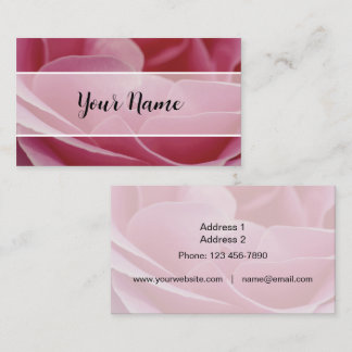 Cartão De Visita Business Cards - Rose-01