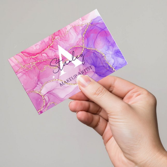 Cartão De Visita Business Elegant Beauty (Criador carregado)