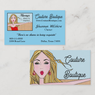 Cartão De Visita Butique de Couture