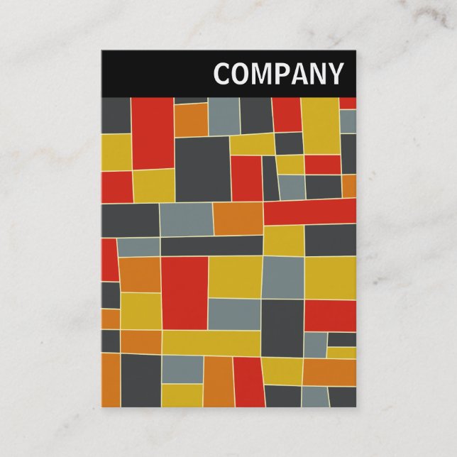 Cartão De Visita Cabeçalho V - Abstrato 240413 (Frente)