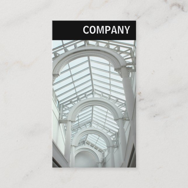 Cartão De Visita Cabeçalho V - Arcade/Alameda (Frente)