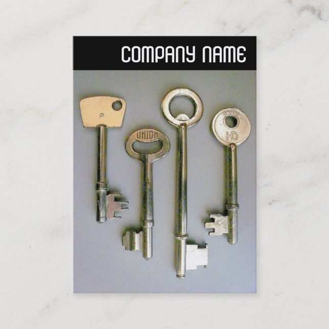 Cartão De Visita Cabeçalho V - Chaves (Frente)