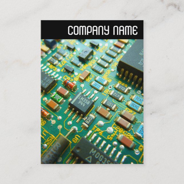 Cartão De Visita Cabeçalho V - Circuito (Frente)