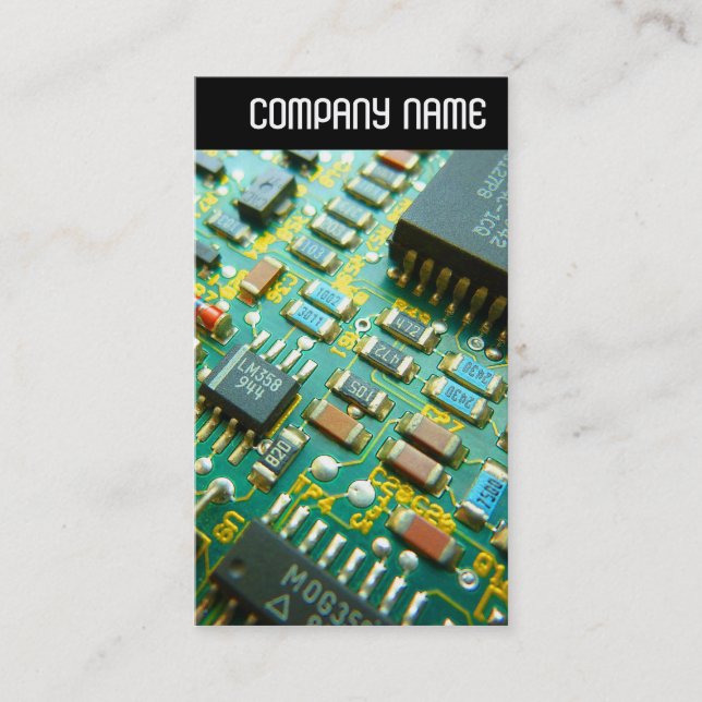 Cartão De Visita Cabeçalho V - Circuito (Frente)