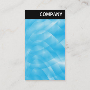 Cartão De Visita Cabeçalho V - Curvas Azuis