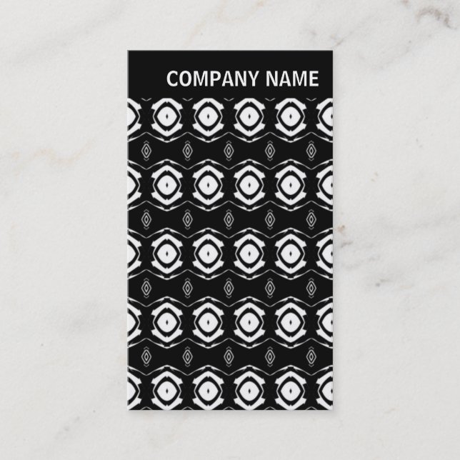 Cartão De Visita Cabeçalho V - Imagem - Abstrato Geométrico (Frente)