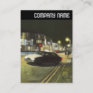 Cartão De Visita Cabeçalho V - Táxi - Pintura a Óleo