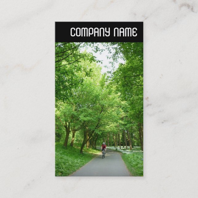 Cartão De Visita Cabeçalho V - Via de Ciclo (Frente)