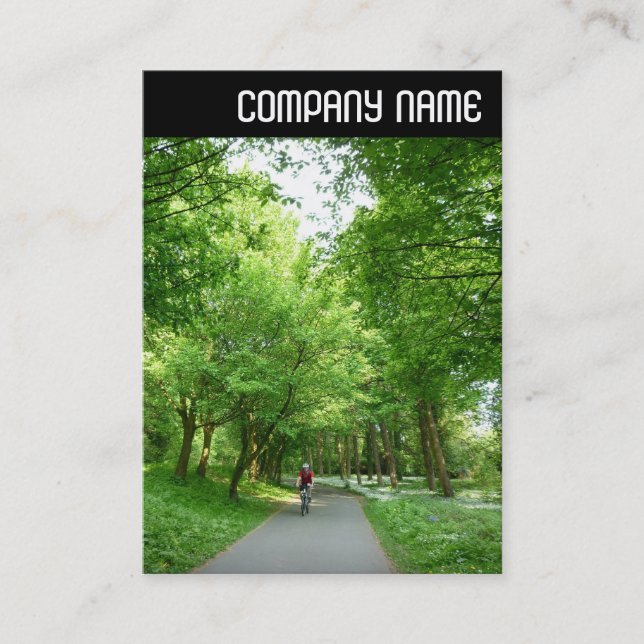 Cartão De Visita Cabeçalho V - Via de Ciclo (Frente)