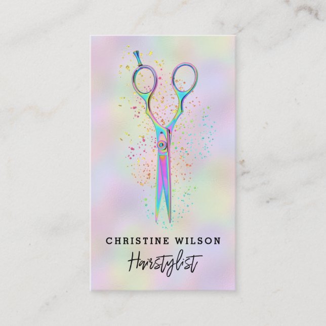 Cartão De Visita cabeleireiro (Frente)