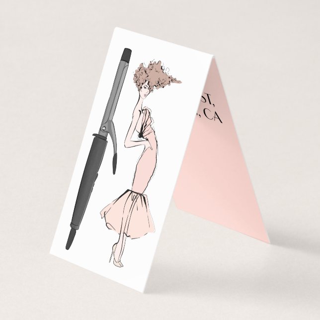 Cartão De Visita Cabeleireiro (Frente)