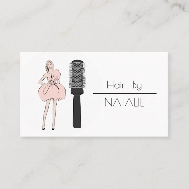Cartão De Visita Cabeleireiro (Frente)