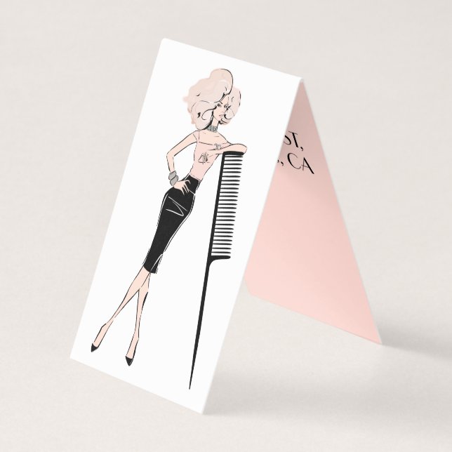 Cartão De Visita Cabeleireiro (Frente)