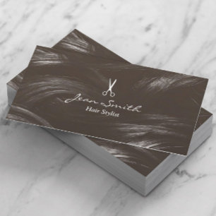 Cartão De Visita Cabeleireiro do cabeleireiro do cabeleireiro