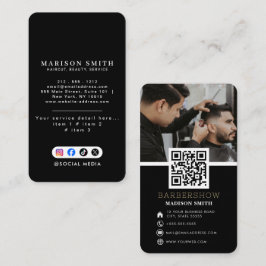Cartão De Visita Cabeleireiro Estilista Profissional Barbearia