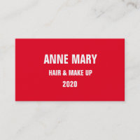 Cabelo branco vermelho e maquiagem Na moda moderno