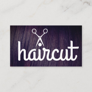 Cartão De Visita Cabelo Xaropes de Salão