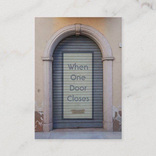 Cartão De Visita Caçador principal, agência da colocação do emprego (Frente)