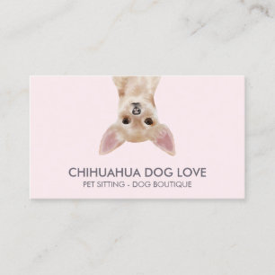 Cartão De Visita Cachorro Chihuahua