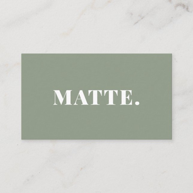 Cartão De Visita Cacto | Profissional mínimo elegante moderno (Frente)