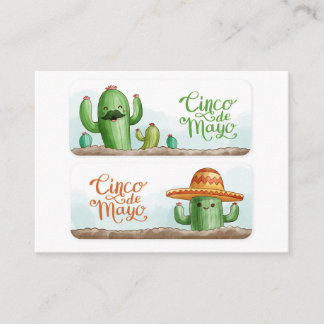 Cartão De Visita Cactus Mayo