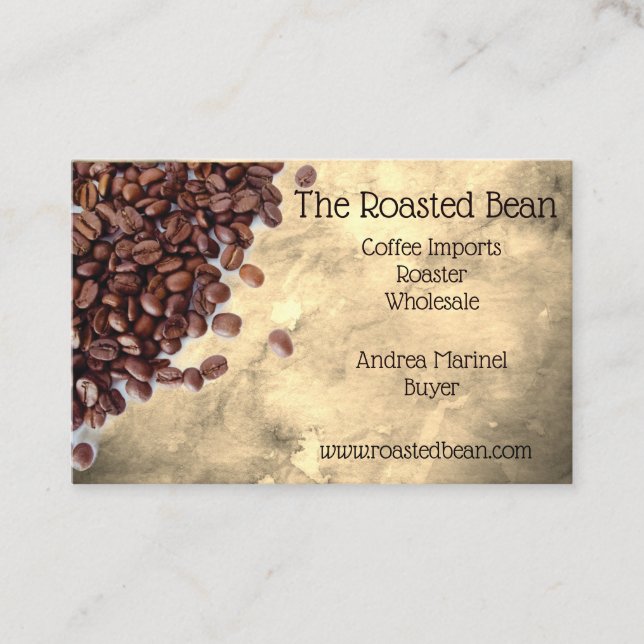 Cartão De Visita Café da Companhia Café (Frente)