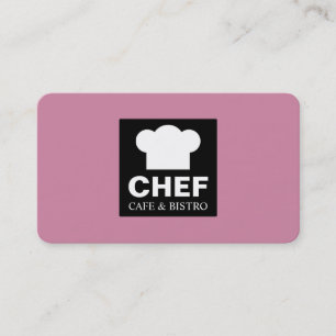 Cartão De Visita Café Rótulo Quadrado - Rosa de Cashmere