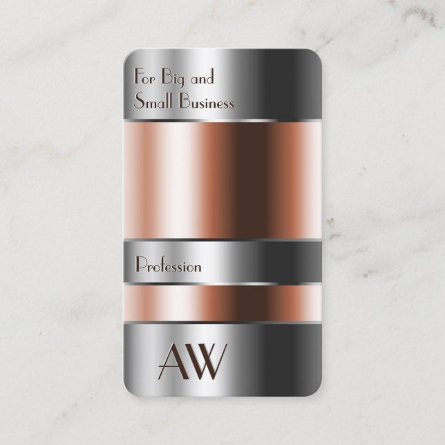 Cartão De Visita Caixa de alumínio moderno com fluidos vermelhos e  (Frente)