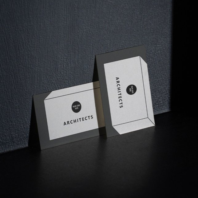 Cartão De Visita Caixa de Design do Interior do Planejamento Mestre (Perfect for business)