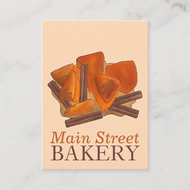 Cartão De Visita Calabaza en Tacha Comida Restaurante do Chef Mexic (Frente)