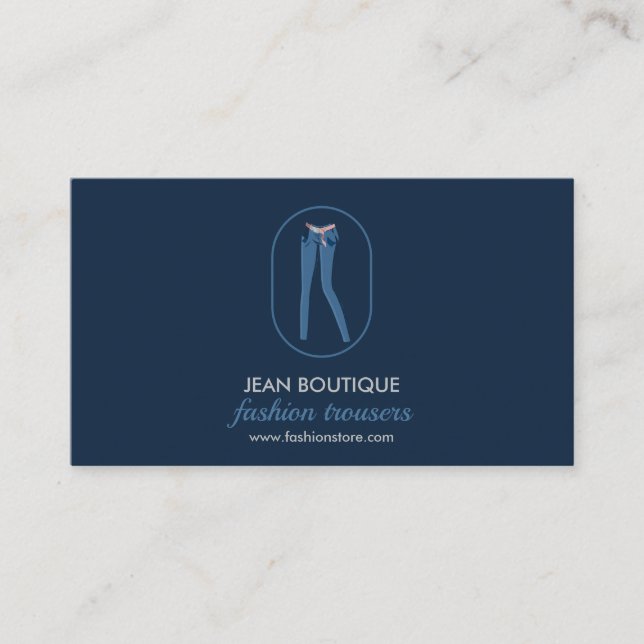 Cartão De Visita Calça Jean Legging (Frente)