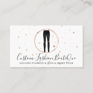 Cartão De Visita Calças Leggings Boutique de Moda